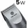 Avizar Avizar, Kabelloser Haarschneider 5W 1500 mAh mit LED-Anzeige, Grau - Grau