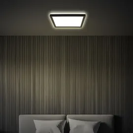 Briloner - LED Deckenlampe LED Panel, Deckenleuchte, flach, Indirektes Licht, Neutralweiß