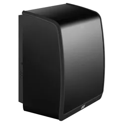 Hagleitner Spendersysteme Papiertuchspender Wandmodell / hybrid schwarz matt