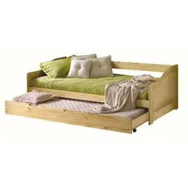 SIT Möbel Bett 90 x 200 cm Braun