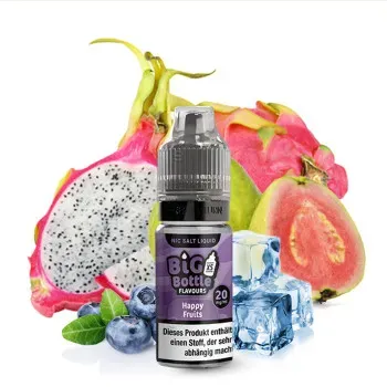Happy Fruits NicSalt Liquid by Big Bottle Flavours 10ml / 20mg