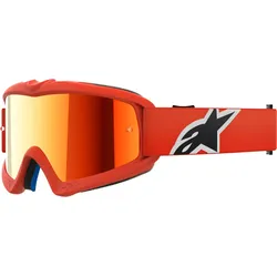 Alpinestars Vision Corp Mirrored Jugend Motocross Brille, orange