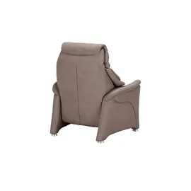 HIMOLLA Relaxsessel 4217 Leder 96 x 107 x 91 cm Braun mit Kopfteil