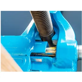 HAZET Schraubstock Metall blau