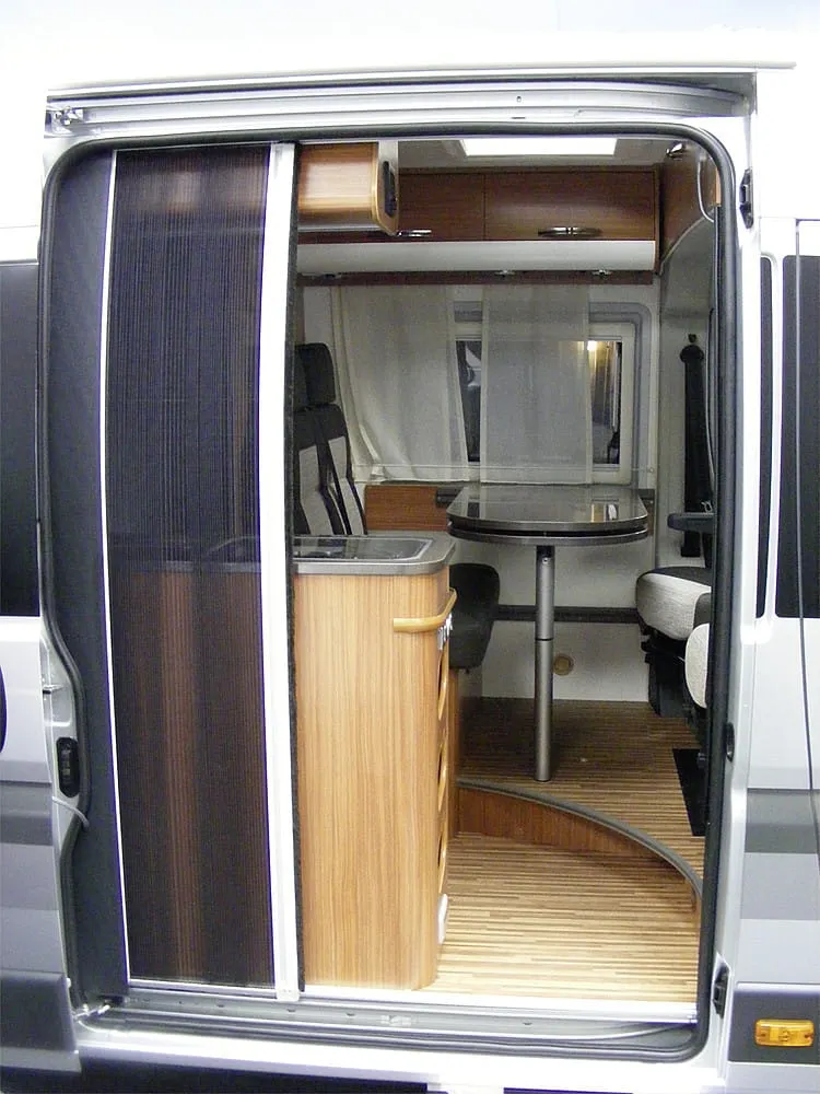 Horrex Fliegenschutztür     Fiat Ducato, Peugeot Boxer und Citroen Jumper - 118,5 x 144,6 cm