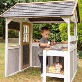 roba Spielhaus mit Tischset und BBQ-Küche Multicolor/Holz