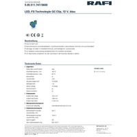 RAFI 5.05.511.747/0600 LED-Element 1St.
