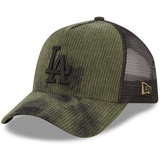 New Era Tie DYE KORD Trucker Cap - Los Angeles Dodgers Oliv