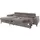 Cotta Ecksofa Kitty L-Form, B: 242 cm, mit Kopfteilverstellung, optional Bettfunktion & Bettkasten grau