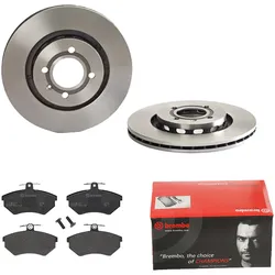 BREMBO Bremsensatz, Scheibenbremse vorne rechts links innenbelüftet 280mm für SKODA VW SEAT AUDI WULING (SGMW) NISSAN 535615301 24513053 357698151H 14