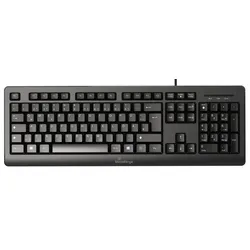 MediaRange Tastatur kabelgebunden MROS109 schwarz