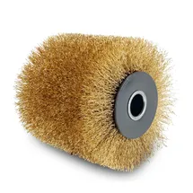 SCHEPPACH Messingdrahtbürste für Renovierungsschleifer MRS1300