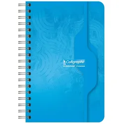 Calligraphe 10x Notizbuch Drahtbindung 50bl 70g Q.5x5- Sortiert 76C