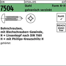 F. REYHER Nchfg. GmbH & Co. KG Bohrschraube DIN 7504-N 5,5 x 32 500 Stück
