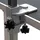 fudajo Schertisch Trimmtisch 108x60x55,5-92,5 cm Schwarz
