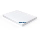 Latexmatratze Mit Hohem, Festem Komfort Weiss 140 x 190 cm