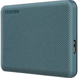 TOSHIBA externe HDD-Festplatte "Canvio Advance 4TB Green 2020", grün, 4 TB, Festplatten