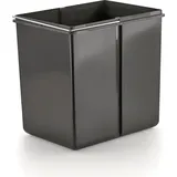 Naber Ersatzeimer, anthrazit 16 Liter - Mülleimer - Grau