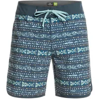 QUIKSILVER »Surfsilk Scallop 18"« - Boardshorts für Männer Blau