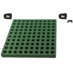 EXIT EXIT quadratische Freezone Sicherheitsplatte 54x54 cm (2er-Set)