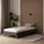 Homestyle4u Polsterbett 90 x 200 cm Grau