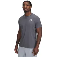 Under Armour Heatgear Fitted Trainingsshirt Herren 025 castlerock/white L