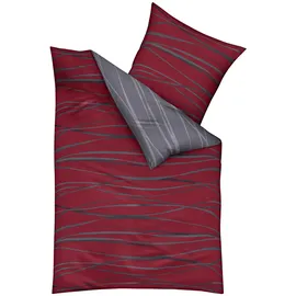 KAEPPEL Motion Feinbiber rubin 135 x 200 cm + 80 x 80 cm