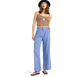 Chinohose ROXY "Attractive Light", Damen, Gr. 28(M), lila (grapemist), 100% Baumwolle, Hosen