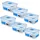 Lock & Lock HPL322 Vorratsdosen transparent 21,0 x 14,6 x 9,4 cm 1,8 l 6-teiliges Set
