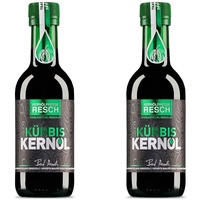 (37,80€/L) Resch Steirisches Kürbiskernöl, 2x250 ml Glasflasche, Steiermark, AU