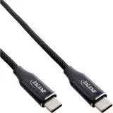 InLine USB-C 1 m Schwarz