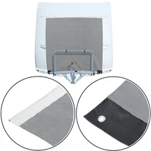PRO PLUS Bugschutzplane für Wohnwagen 180 x 160 cm Grau
