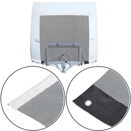 PRO PLUS Bugschutzplane für Wohnwagen 180 x 160 cm Grau
