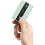 VRURC Powerbank 20000mAh Klein USB C Power Bank Schnelles Aufladen 22.5W Mini externer akku Klein Aber Stark Akkupack Tragbares Ladegerät kompatibel mit iPhone Samsung Tablet Huawei usw (Grün)