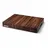 Continenta Hackblock Akazie 1-tlg. 48 x 36 x 6 cm Braun