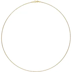 Goldkette »classy and stylish«, 28840634-0 Gelbgold 375