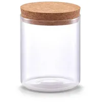Zeller Xxxl Glasgefäss, Transparent, Glas, 9.5x12.5x9.5 cm, Küchenzubehör, Vorratsbehälter,