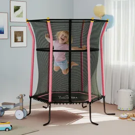 Homcom Kindertrampolin Stahl, Kunststoff
