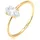 Elli Ring Damen Verlobung Marquise mit Zirkonia Steinen Stein in 925 Sterling Silber