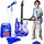 Kruzzel E-Gitarre + Mikrofon Verstärker 22409