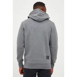 !Solid Kapuzensweatjacke SOLID grau XXL