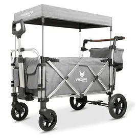FUXTEC Fuxlife Luxus Bollerwagen FX-CTL950 Premium Grau