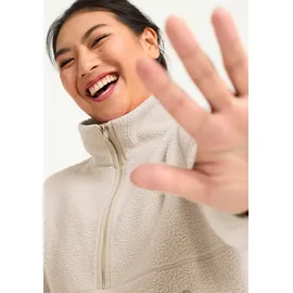 Jack Wolfskin Stehkragenpullover beige S