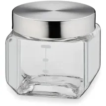 Kela Isa Vorratsdose transparent 11 cm x 11 cm x 10,5 cm 0,75 l 4-teiliges Set