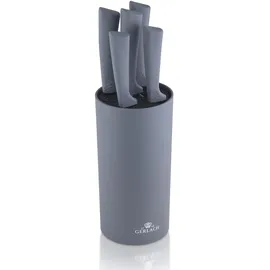 gerlach 1760 Smart Grey Messerblock 5-tlg. Grau