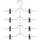 5five simply smart - 4 Hosenbügel Aus Metall - 5five