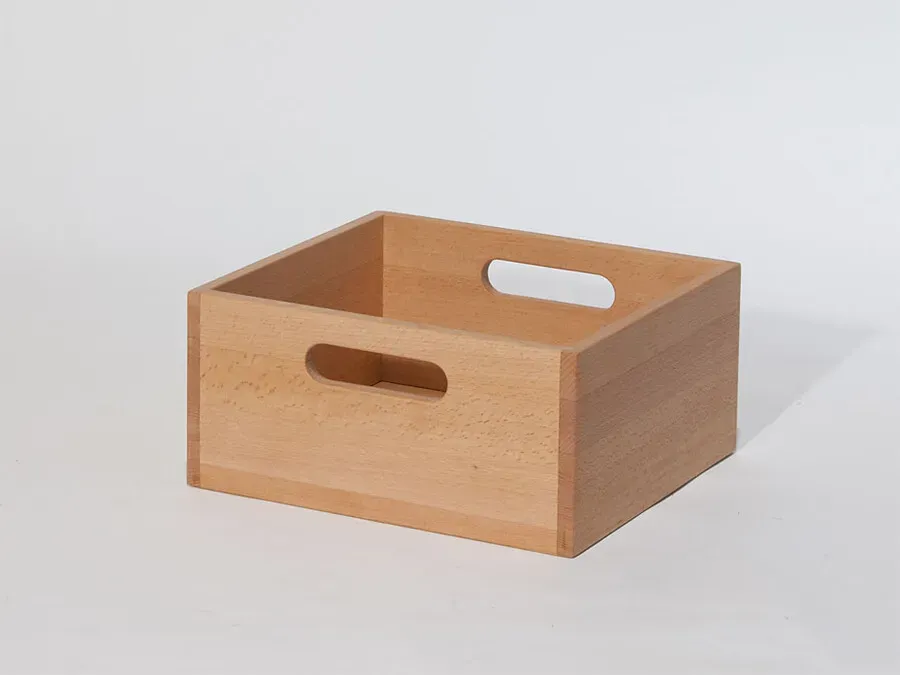 Einschubbox für Stapelbox braun, 15.5x33x29.5 cm