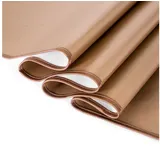 Stoffschmiede Tischdecke, Wachstuch, Abwaschbar braun Oval | 160 cm x 220 cm