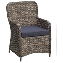 deluke LAGOS Gartenstuhl 66 x 62 x 93 cm braun 2 St.