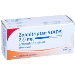 ZOLMITRIPTAN STADA 2,5 mg Schmelztabletten 12 St